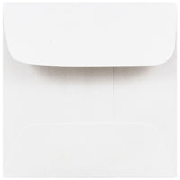 JAM Paper 2.38 x 2.38 Mini Square Envelopes, White, 250 Pack (3993004H)-White envelope