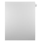 Mark Maker Legal Tabs - Letter Size - White - 1/25th cut - 25 tabs per package - 5 packages Pack - Number 127-White Single Tabs