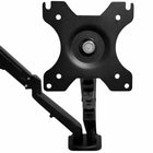 MotionGrey Single Metal Computer Monitor Arm Vesa Mount Installation For Up To 28-inch screen - Black Arm-Holds monitors and screens that weigh 1.5 - 6.5kg (3.3lbs - 14.3lbs)