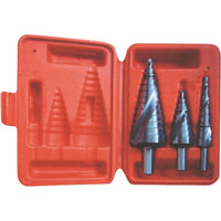 Clarkson Osborn Step Drill Set, 3 Pieces, High Speed Steel-1 per pack
