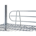 TRINITY 6-Tier Wire Shelving Rack with Wheels, Chrome (TBFC-0907)-Six commercial-grade 48" x 18" shelves