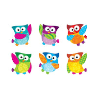 Trend Owl-Stars! Classic Accents Variety Pack, 144 Pack (T-10996)-Plenty of room on front for student names, jobs, data, or news. Space on back for messages and more.