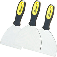 Richard Flexible Taping Knives, 6", Carbon Steel Blade - 4 Pack-Blade Length: 6"