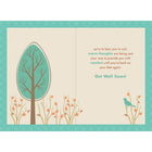 Rosedale 5-1/2" x 8" Masculine Get Well Soon! Greeting Cards And Envelopes, 12 Pack (17256)-Card shop quality greeting cards