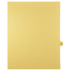 Mark Maker Legal Tabs - Letter Size - Buff - 1/15th cut - 25 tabs per package - 5 packages Pack - Number 130-Buff SingleTabs