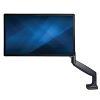 StarTech Single Desk-Mount Monitor Arm with Full Motion, Black-Single-monitor arm saves space by letting you mount a monitor up to 32" (813 mm) weighing up to 19.8 lb. (9 kg)