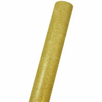 JAM Paper Gift Wrap - Glitter Wrapping Paper - 25 sq. ft. - Gold -Color: Gold Glitter