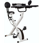FitDesk Bike Desk 3.0 Deluxe with Desk Extension Kit & Tablet Holder (FD3PLUS)-Lightweight, folding exercise bike-desk