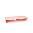 Poppin Monitor Riser - Blush-Raise your monitor to a comfortable viewing height with this monitor riser