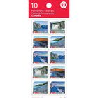 Canada Post Domestic Permanent Postage Stamp Booklet, 10 Pack-Spice up your domestic letters with stamps that showcase your Canadian pride