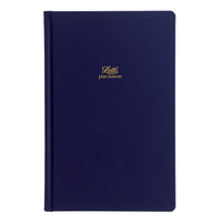 Letts Icon Plan Forever 12 Month Perpetual Diary - 7 5/8" x 5" - Navy-Navy hardback smooth luxury coated paper cover