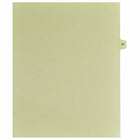 Mark Maker Legal Exhibit Index Tab Buff Single Tabs, 1/15th Cut, Letter Size, No Holes, Number 50, 25 Pack-Buff Single Tabs, 1/15th Cut
