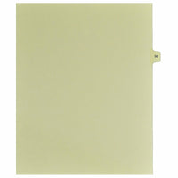 Mark Maker Legal Exhibit Index Tab Buff Single Tabs, 1/15th Cut, Letter Size, No Holes, Number 50, 25 Pack-Buff Single Tabs, 1/15th Cut