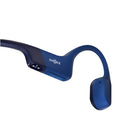 Shokz OpenRun Mini Bluetooth Headset - Blue-Powered by patented 8th generation bone conduction, OpenRun delivers clear sound, powerful volume, and a rich bass.