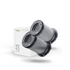 myGEKOgear HEPA 13 Activated Carbon Filter for Cyclone O2 Air Purifier - 2 Pack-HEPA 13 Filter: A HEPA 13 filter captures small microns in the air cleaning 99.99%. This cleans smoke, dust and pet dander