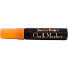 Marvy Uchida Jumbo-Point Liquid Chalk Markers - Erasable - Dustless - Orange - 2 Pack-Quantity: 2 per pack
