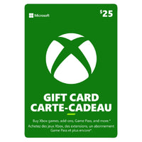 Xbox Live Gift Card, $25 CAD [Download]-Works with Windows 10 PCs, tablets and phones, Windows 8.1, Windows Phone 8, Xbox One and Xbox 360 (Xbox Live required); not redeemable on earlier versions