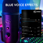 Logitech Blue Yeti Game Streaming Kit-Custom Pop Filter - Keep your stream clean with the included custom pop filter