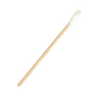 Wasip Cotton-Tipped Applicators - 3" - 100 Pack-Cotton-tipped applicators are wooden sticks with a cotton swab head used for the application of ointments and creams for the medical treatment of wounds