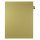 Mark Maker Legal Exhibit Index Tab Buff Single Tabs, 1/25th Cut, Letter Size, No Holes, Number 129, 25 Pack-Buff Single Tabs, 1/25th Cut