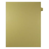 Mark Maker Legal Exhibit Index Tab Buff Single Tabs, 1/25th Cut, Letter Size, No Holes, Number 129, 25 Pack-Buff Single Tabs, 1/25th Cut