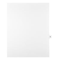 Mark Maker Legal Tabs - Letter Size - White - 1/15th cut - 25 tabs per package - 5 packages Pack - Number 85-White Single Tabs