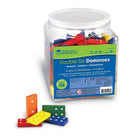 Learning Resources Colour Dominoes In A Bucket, Grades Kindergarten - 6th-Usage ideas: Children love to play with dominoes and they're a great way to practice basic math, counting and sorting skills