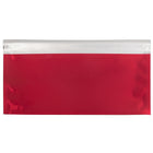 JAM Paper #10 Foil Envelopes with Self Adhesive Closure, 4 1/8 x 9.5, Red, 25 Pack (1323307)-Opening: booklet