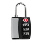 Habitu TSA 3 Digit Combination Lock - Black-TSA 3 Digit Combination Lock