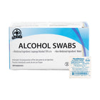 Wasip Alcohol Swabs- 100 Pack (F2520760)-Wipes are saturated in 70% isopropyl alcohol