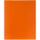 JAM Paper Plastic 2 Pocket School POP Folders Orange, 96 Pack-Finish: Smooth