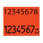 Garvey Labels for Monarch 1136 Pricing Gun - 2-Line - Red - 2 Rolls of 1750 Labels  (098615)-Dimensions:  4.33"L x 7.68"W x 1.97"H
