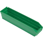 Integrated Plastics, Shelf Bins, 4-1/8" W x 4" H x 17-7/8" D, Green, 40 Lbs. Capacity - 36 Pack-Capacity: 40 lbs.