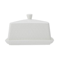 Maxwell & Williams Diamonds Butter Dish-Dinnerware
