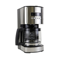 Kenmore Aroma Control 12-Cup Programmable Coffee Maker with Reusable Filter - Black and Stainless Steel-State-of-the-art brewing technology steeps the grounds for richer flavor
