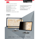 3M 20" Framed Privacy Filter for Widescreen Monitor - PF200W1F - Framed-Microlouver technology delivers world-class effective "black out" privacy from side views outside the 60-degree viewing angle