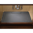 WeatherTech Vanity SinkMat - Black-SinkMat is custom trimmable to allow for smaller cabinets and modifications for plumbing fixtures