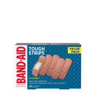 BAND-AID Tough Strips Adhesive Bandages, Assorted Sizes, 60 Pack-Durable, all-purpose protection