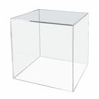 Eddie's Clear Acrylic Display Box - 8"L x 8"W x 8"H - Clear-Display Box