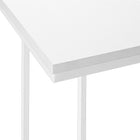 Monarch Specialties 3468 Accent Table - 25"H /White/White Metal-10