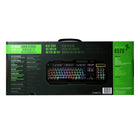 Dart Frog RGB Wired Gaming Keyboard - Black-The metal frame offers durability and longevity 