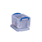 Really Useful Boxes 3L Storage Box, Clear-Working temperature range of -15 degrees celsius to +80 degrees celsius