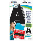 Artskills Jumbo Black And White-Repositionable Black and White Letters and Numbers