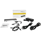 StarTech Dual Monitor USB-C Docking Station, MST, 60W Power Delivery, 4K, HDMI to DVI Adapters, Windows (MST30C2HHPD)-Includes two HDMI to DVI adapters for additional external monitor options