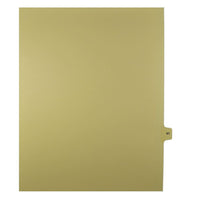 Mark Maker Legal Exhibit Index Tab Buff Single Tabs, 1/15th Cut, Letter Size, No Holes, Number 41, 25 Pack-Buff Single Tabs, 1/15th Cut