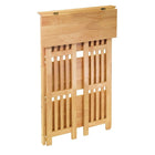 Winsome Mission 4-Tier Shelf, Natural-4-tier foldable shelf is lightweight for easy moving and stores flat