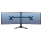 Fellowes Professional Series Freestanding Dual Horizontal Monitor Arm (8043701)-Height Range:  3.5" to 17.5"