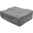 Zenith Safety Bonded Sorbent Pads, Universal, Light, 15" L x 17" W, 100 Pack-100% bonded polypropylene fibre