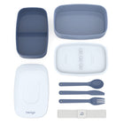 Bentgo Classic Lunch Box - Slate-BPA-Free Materials: Bentgo Classic lunch box containers are made of FDA food grade materials without BPA, vinyl, lead, or PVC.