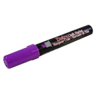 Marvy Uchida Chisel-Tip Liquid Chalk Markers - Erasable - Dustless - Purple - 2 Pack-These versatile chalk markers can be used on any non-porous surface such as: Whiteboards, Light boards, Chalkboards, Windows, Windshields, and more!
